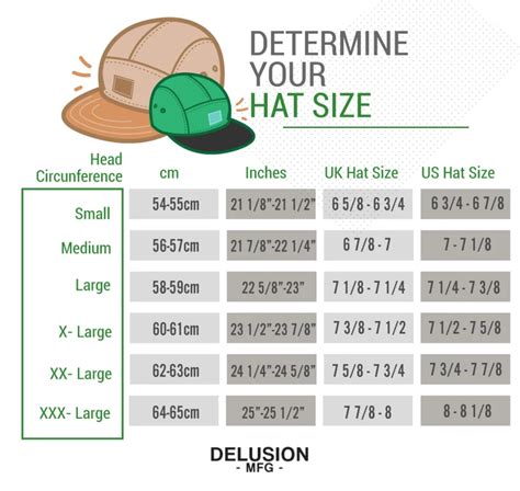 supreme hat size chart